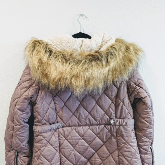 NWT Jessica Simpson Dusty Pink Puffer Coat - Picture 4 of 7